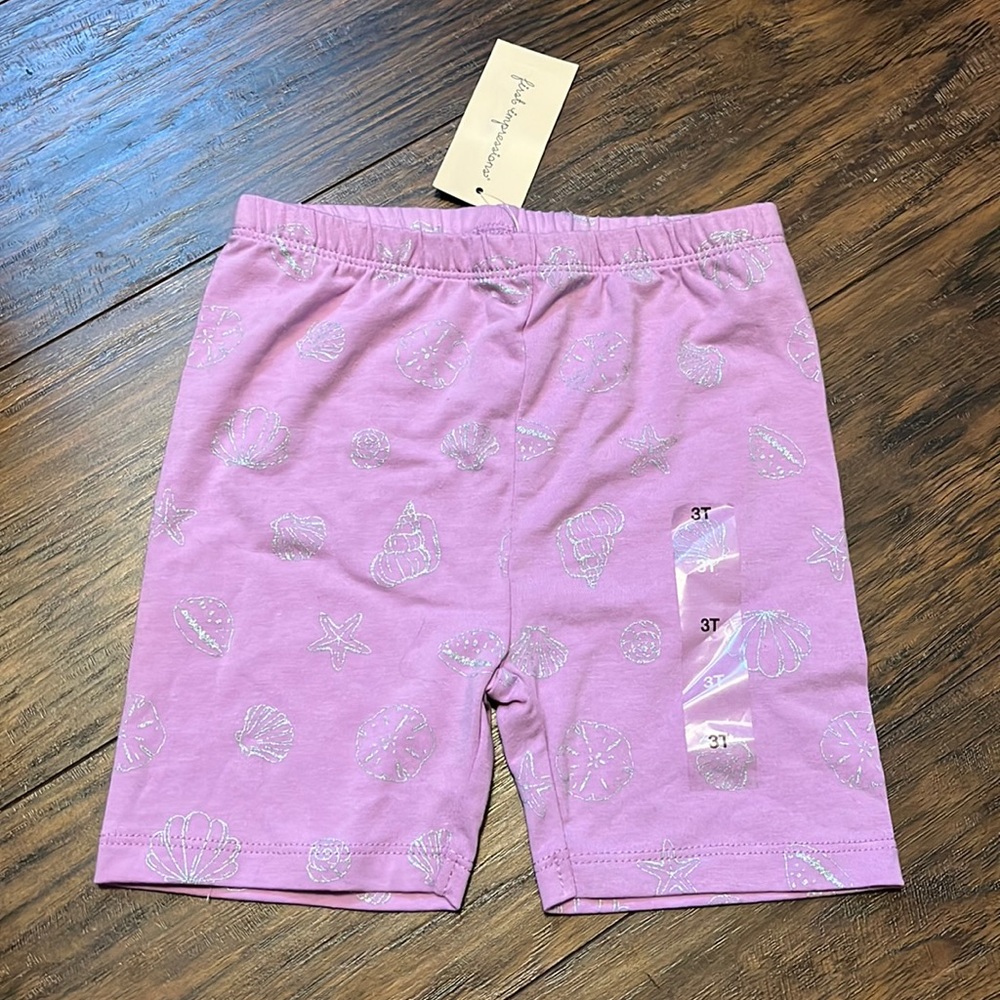 🆕 First Impressions Seashell Shorts